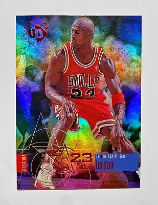 Michael Jordan 1997 Upper Deck UD3 Starstruck Holo 23 CHICAGO BULLS HOF • $1.25