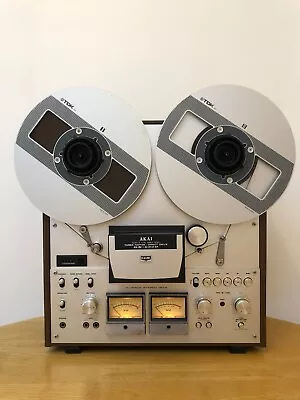 AKAI GX630D 4 TRACK 3 ¾ /7 ½ Ips Reel To Reel Tape Recorder • $100