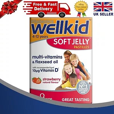 Vitabiotics Wellkid Soft Jelly 30 Pastilles • £7.85