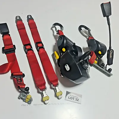 Koller/Unwin Wheelchair Straps/clamps Restraint  Set • £230