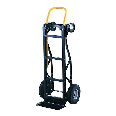 Harper Trucks PGDYK1635PKD 700 Lb Capacity Convertible Hand Truck Dolly Black • $149.99