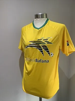£5.65 • Buy South Africa 'Bafana Bafana' Football Shirt In Medium Exc Barley Worn