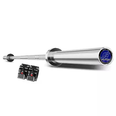 CORTEX ZEUS100 7ft 20kg Olympic Competition Barbell With Lockjaw Collars • $400.05