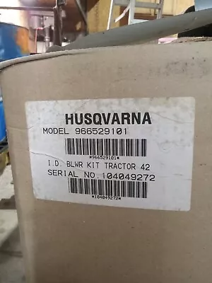 Husqvarna Blower Kit 42  Tractor 966529101 • $689.99
