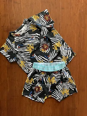 Bonds Baby Disney Lion King Simba Black PJ Sleep Set Size 2 BNWOT (no PJ Bag) • $35