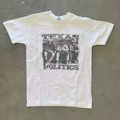 Vintage 90s Texas Politics Cowboy Western Cowboys USA T-Shirt • $24.99