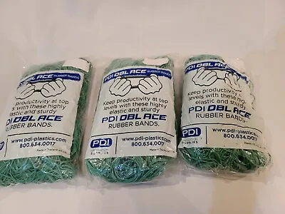 $23.88 • Buy  PDI DBL Ace Rubber Bands Size #16 Sturdy Bulk Wholesale 3 Packs 3.2 Lbs Total