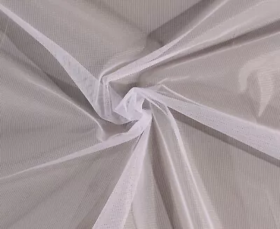 Mosquito Netting White 60  Wide Polyester Fabric By The Yard (A103.24) • $3.97
