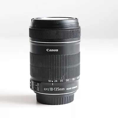 Canon EF-S 18-135mm F3.5-5.6 IS Zoom Lens Faulty Parts Spares Repairs • £11.50