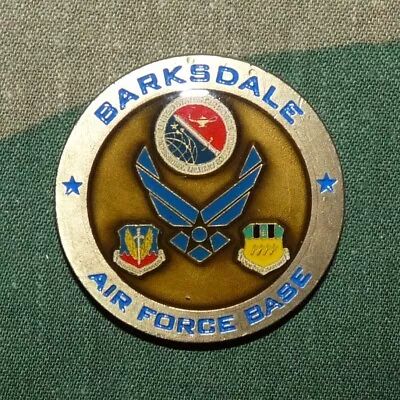 Original USAF Barksdale Air Force Base Airman Leadership School Challenge Coin • $9.95