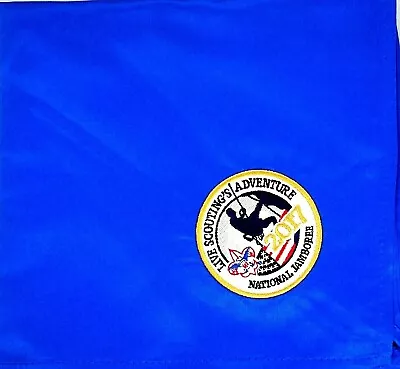 £14.78 • Buy 2017 Bsa National Jamboree Official Satin Neckerchief Scarf Necker Scouts   2023
