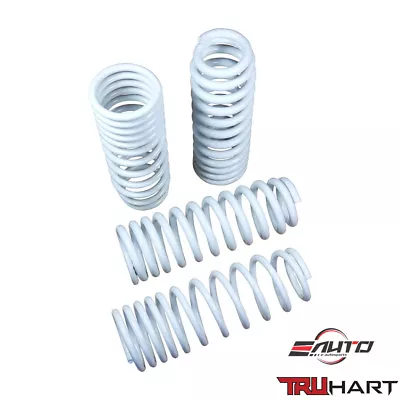 TruHart Front+Rear Lower Lowering Spring For Civic 01-05 Si EP3 02-05 2 F/2 R • $152