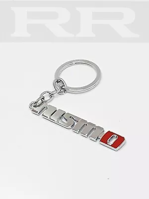 Nissan Nismo Badge Keychain Keyring Emblem R35 R34 R33 R32 JDM SKYLINE Nos GIFT • $12.95