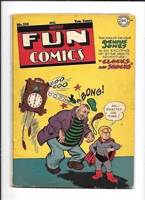 More Fun Comics #113 G/vg 3.0 Dc 1946 Goldenage • $100