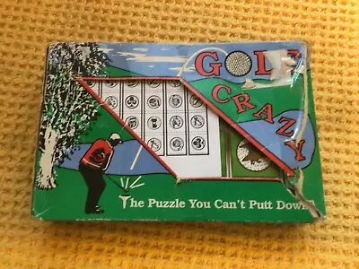 Vintage Puzzle Cube Game Crazy About Golf 1970’s • £11.19