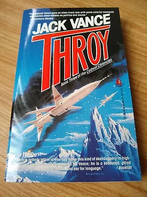 Jack Vance ESTATE Exclusive! Cadwal Chronicles #3: Throy (1994 Mass Market) • £20.27