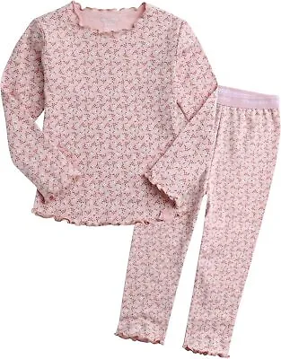 VAENAIT BABY Kids Toddler Junior Girls Flower Rabbit Easter Sleepwear Pajamas 2  • $43.21
