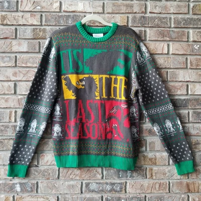 $14.99 • Buy Game Of Thrones Ugly Christmas Sweater Tis The Last Season HBO Men’s Sz Medium
