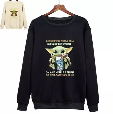 Star Wars Baby Yoda Grogu Jumper Winter Cosplay Costume Mandalorian The Child • $35.95