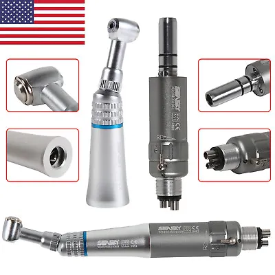 NSK Style Dental Push Button Contra Angle Handpiece / 4Hole Motor Micromotor OEM • $11.39
