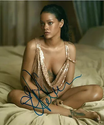£9.70 • Buy Rihanna Signed Autographed 8x10 Reprint Photo Picture Man Cave Christmas Gift