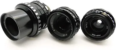 BMPCC Black Magic 3 Pcs Set  Tair-41 Vega-7 Mir-11m Kiev-16U Lens + Adapter • $199