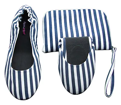 Tipsyfeet Fold Up Shoes Foldable Shoes Folding Handbag Shoes • £12.99