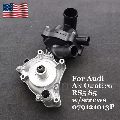 Water Pump & Thermostat Assembly For Audi A8 Quattro RS5 S5 W/screws 079121013P • $185.69