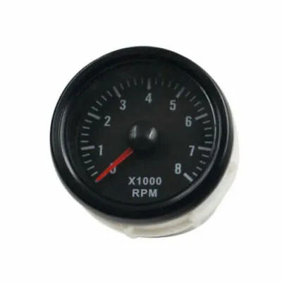 2  52mm Electrical Tachometer Gauge For 0-8(x1000) RPM LED Display Universal • $15.72