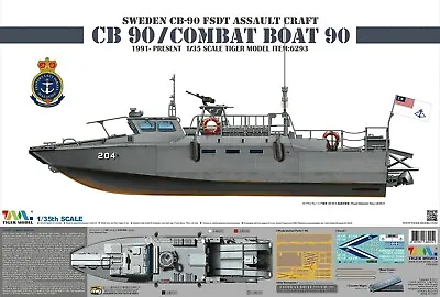 Tiger Model 1/35 6293 CB90/Combat Boat 90 • £70.56