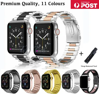 Watch Band Stainless Steel Strap For Apple Watch IWatch Series Ultra 8-1 38-49mm • $14.99