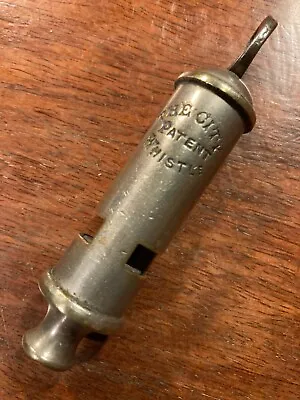 Antique Original Calura / J. Hudson & Co The City Patent General Service Whistle • £30