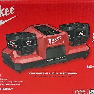 Milwaukee 48-59-1815 M18 18V Dual Bay Super Charger • $209.99