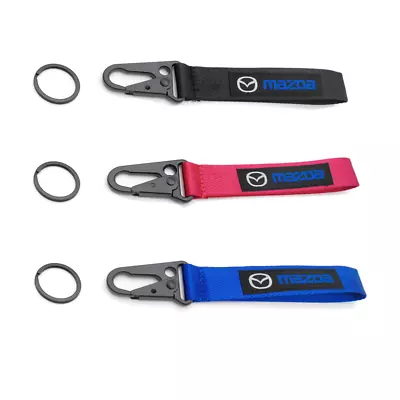 Mazda Key Chain Car Key Ring Keyfob For Mazda 2 3 5 6 CX-5 MX-5 CX-9 RX-8 Miata • $11.29