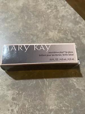 New Mary Kay Nourishine Plus Lip Gloss- Beach Bronze 047952 • $9