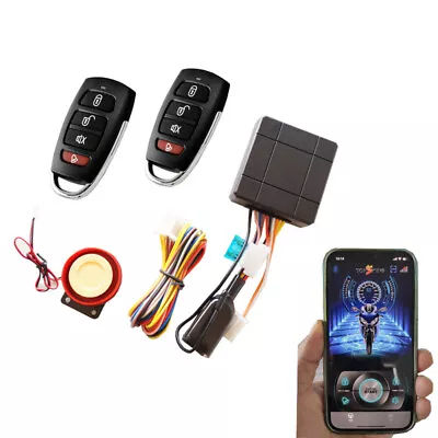 One-way Motorcycle Remote Control Anti-theft Alarm Security System Engine Start • $26.59