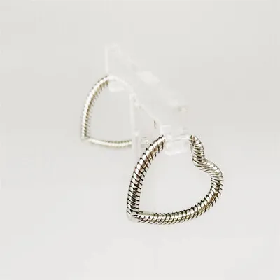 $18.99 • Buy Moments Heart Charm Hoop Earrings