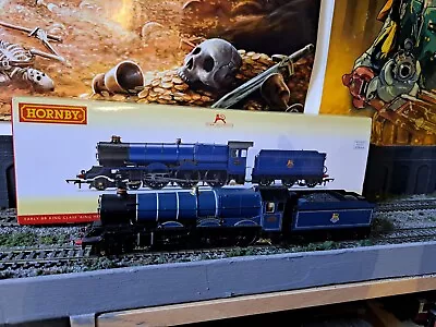 Hornby King Class King Henry 111 6025 Locomotive In BR Blue Livery 00 Gauge • £95