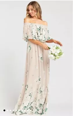Show Me Your Mumu Hacienda Maxi Dress NWT Women’s XL (10/12)Floral Off Shoulder • $95