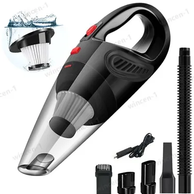 $22.90 • Buy Cordless Handheld Vacuum Cleaner, 8000Pa Strong Suction Portable For House Car