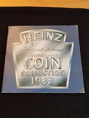 1983 Heinz Uncirculated Coin Collection Set Coins Royal Mint • £5.50