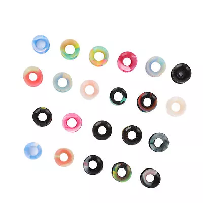 Ear Piercing Tunnel Set Silicone Ear Gauges Plugs Skin Friendly Hollow For • £5.09