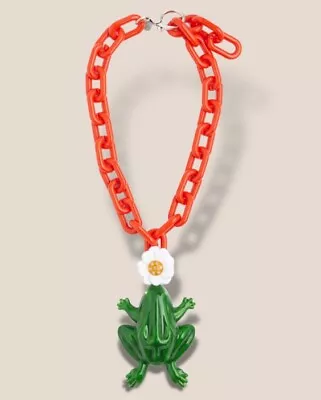 IRIS APFEL X H&M-Detachable Frog Brooch Statement Necklace • $700