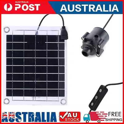 12V 10W Aquarium Pump Garden Decoration Mini Solar Panel Pump Kits For Fish Tank • $27.49