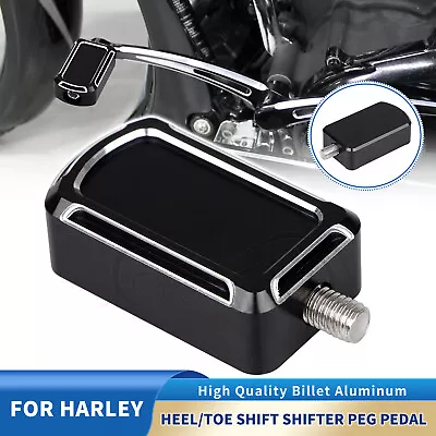 Black Aluminum Shift Shifter Peg Pedal For Harley Breakout Dyna Sportster V-Rod • $12.98