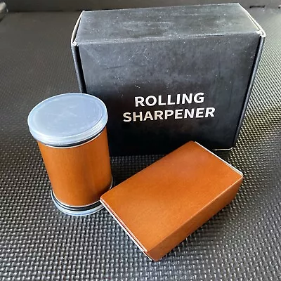 Rolling Knife Sharpener Kitchen Knife Sharpener Tumbler Knife Sharpener Kit • $29.99