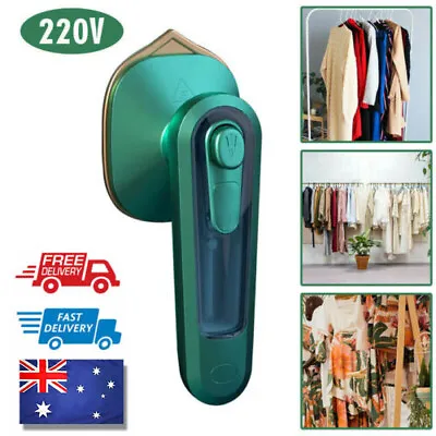 Micro Steam Iron Mini Garment Steamer Portable Handheld Clothes Ironing Machine • $16.14