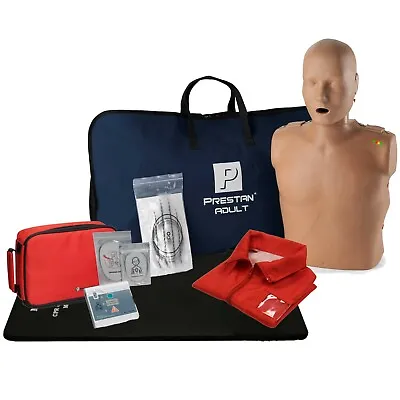 CPR Training Kit W. Adult Manikin WITH Feedback & AED Practi-Trainer Essentials • $290.95