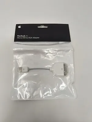 New Genuine Apple MacBook Air Micro-DVI To VGA Adapter MB203G/A  • $9.99