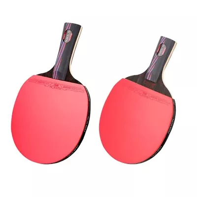 Premium Hybrid Wood Carbon Fiber Table Tennis Racket For Control And Power • $38.25
